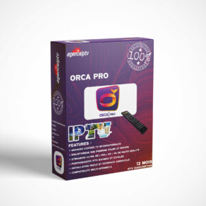 Abonnement Orca Pro Max TV Player code activation Firestick box TV APK 2026